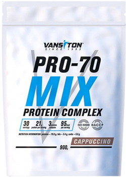 Протеин Vansiton Mega Protein Pro-70 900 г