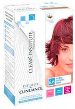 Farba kremowa z utleniaczem Cleare Institute Colour Clinuance 6.6 Dark Blonde Red 170 ml (8429449011279)