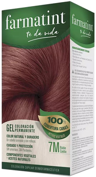 Крем-фарба для волосся без окислювача Farmatint Gel Coloracion Permanente 7m 135 мл (8470001790361)