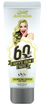 Farba kremowa bez utleniacza do włosów Hairgum Sixty's Color Hair Color Yellow Sunrise 60 ml (3426354087943)