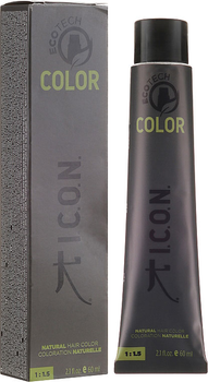 Крем-фарба з окислювачем Icon Ecotech Color Natural Hair Color 1.0 Black 60 мл (8436533671622)