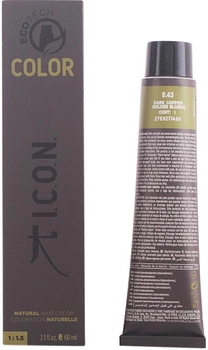 Крем-фарба з окислювачем Icon Ecotech Color Natural Hair Color 6.43 Dark Copper Golden Blonde 60 мл (8436533672759)