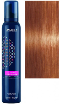 Utrwalacz do włosów Indola Color Style Mousse Light Brown Hazel 200 ml (4045787603576)