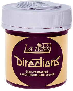 Farba kremowa bez utleniacza do włosów La Riche Directions Semi-Permanent Conditioning Hair Colour Dark Tulip 88 ml (5034843001042)