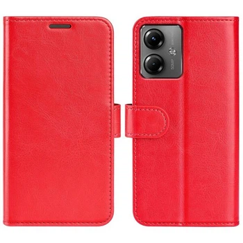 Класичний чохол-книжка Deexe Wallet Style для Motorola Moto G14 - Red