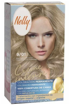 Farba kremowa z utleniaczem Nelly Creme Intense Tint 9/01 Extra Light Ash Blonde 60 ml (8411322243914)