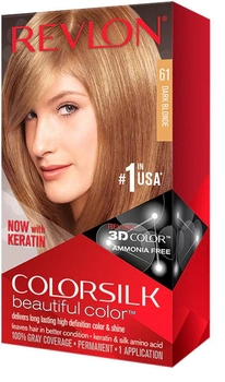 Farba kremowa bez utleniacza Revlon Colorsilk Ammonia Free 61 Dark Blonde 60 ml (309976623610)