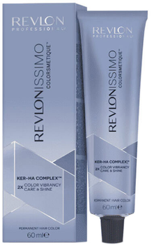Farba kremowa bez utleniacza do włosów Revlon Professional Revlonissimo Colorsmetique 8.21 Light Blonde Iris Ash 60 ml (8007376058163)