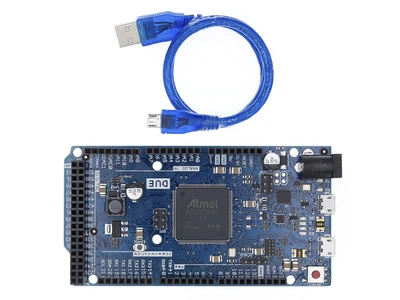Плата микроконтроллера Arduino DUE R3-CH340 ATMEGA16U2 ATSAM3X8E ARM c USB Синий (1010-647-00)