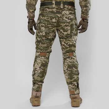 Тактические штурмовые штаны UATAC Gen 5.2 XXL Пиксель Pixel с наколенниками (Omni-Heat)