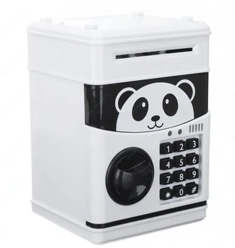 Электронная копилка Панда, детский банкомат с кодовым замком PANDA