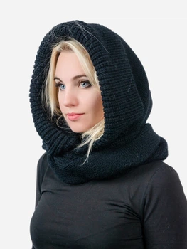 Капор жіночий Malisa Сицилія 5-8030-CR-218 One Size Чорний