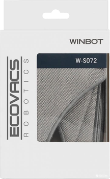 Набір мікрофібрових насадок Ecovacs для робота-пилососа WINBOT Cleaning Pads for W850/W880 (W-S072)