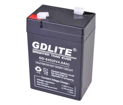 Аккумулятор для торговых весов фонарей светильников 6V 4A GDLITE GD-645