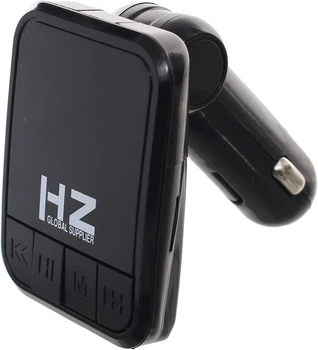 FM-трансмиттер HZ H6 MP3+USB+SD Black (3_00311)