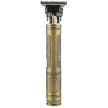 Тример акумуляторний для бороди та волосся Vintage T9 5W Gold (3_01987)