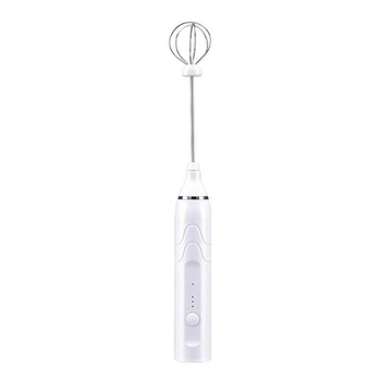 Пеновзбиватель ручной RIAS USB Speed Adjustable Milk Frother 2 насадки White (3_02732)