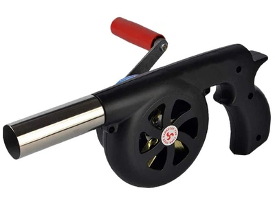Ручний вентилятор для барбекю RIAS BBQ-40W Black (3_01629)