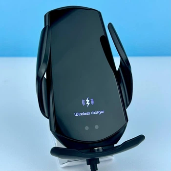 Автомобільний холдер Q5 Smart Sensor Автотримач з бездротовою зарядкою 15W