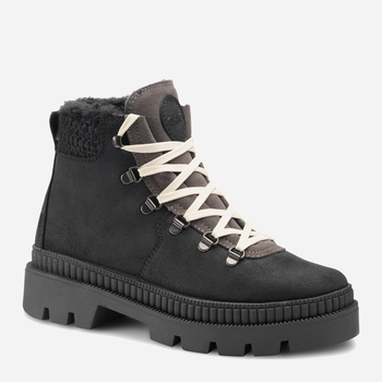 Zimowe buty trekkingowe damskie wysokie Olang Parigi.Tex 81 39 25.4 cm Czarne (8026556106999)