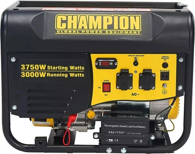 Генератор бензиновий Champion 3500 Вт 3/3.75 кВт (CPG4000E1-EU)