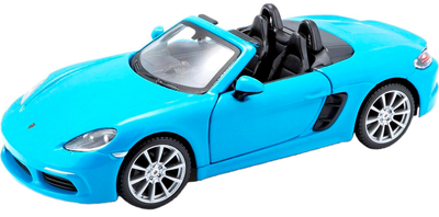 Auto Bburago Porsche 718 Boxster (1:24) metałowe niebieski (4893993012671)