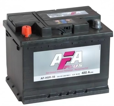 Аккумулятор 56Ah-12v AFA (242х175х190) R, EN480