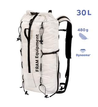 Альпіністський рюкзак Guide DCF 30L білий, Білий, one size