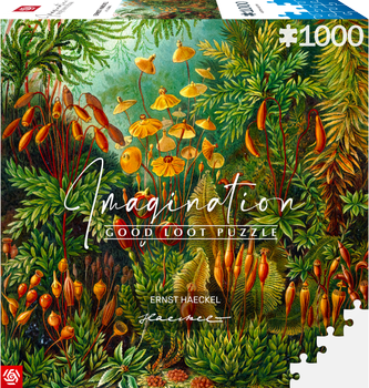 Puzzle Good Loot Imagination Ernst Haeckel Muscinae 1000 elementów (5908305239642)