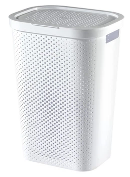 Корзина бельевая Curver Infinity 60l белый