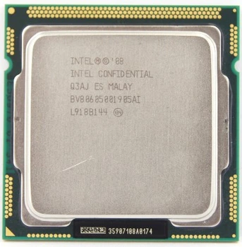 Процессор Intel Confidential Q3AJ ( i7-870 ) LGA1156 4 ЯДРА, 2.93GHz / 8MB / 2,5GT/s s1156 Tray Б/У