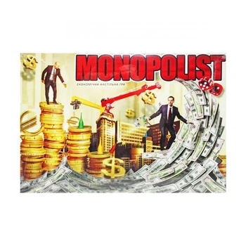 Настільна гра "Monopolist" Danko Toys SPG08-02-U українською мовою