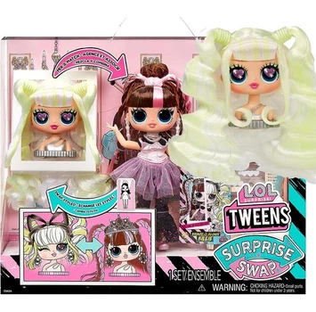 Лялька L.O.L. Surprise! Tweens SWAP Billie - ЛОЛ Твінс Свап Біллі (Міняй Бронзу на Блондинку) (591740) - Ігровий набір LOL