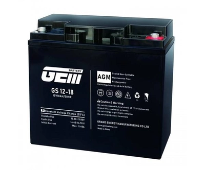 Акумуляторна батарея GEM Battery 12V, 18.0A