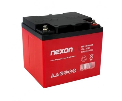 Аккумулятор для ИБП Nexon GEL DEEP CYCLE 50Ah 12V (TN-12-50-GD)