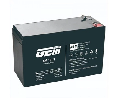 Акумуляторна батарея GEM Battery 12V, 9.0A