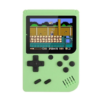 Портативная игровая приставка Gamemaster 500 in 1 джойстик, консоль, 8 bit Green