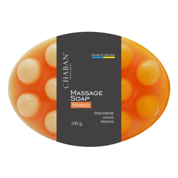 Антицелюлітне масажне мило Chaban Манго 100 g 00074