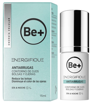 Крем для повік Be+ Energifique Anti-wrinkle Bags and Dark Circles 15 мл (8470001881434)