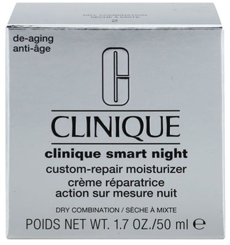 Крем для обличчя Clinique Smart Night Custom Repair Moisturizer Dry To Combination Skin 50 мл (20714678203)