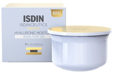 Krem do twarzy Isdin Isdinceutics Hyaluronic Moisture Normal to Dry Skin Refill Zapasowy blok 30 ml (8429420222946)
