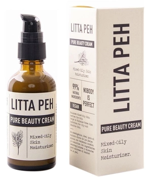 Krem do twarzy Litta Peh Pure Beauty Cream Mixed-Oily Skin Moisturizer 50 ml (8436580453950)