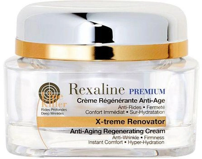 Kremowa maska do twarzy Rexaline Premium X-Treme Gold Radiance Line Killer Regenerating Mask With Pure Gold 50 ml (3593787600121)
