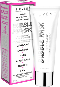 Маска для обличчя Biovene Bubble Mask Deep Clearing Facial Treatment 100 мл (5081304389201)