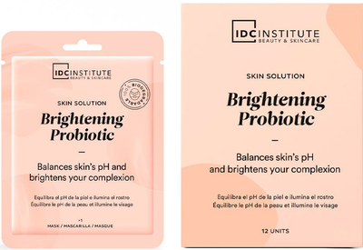 Maska do twarzy Idc Institute Skin Solution Brightening Probiotic 23 g (8436591925811)