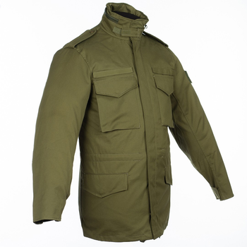 Куртка тактическая Brotherhood M65 хаки олива демисезонна с пропиткой 48-50/182-188
