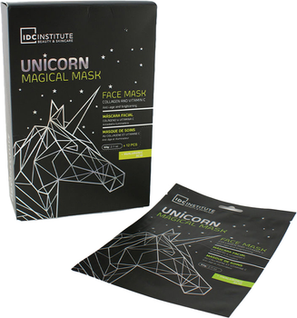 Żelowa maska do twarzy Idc Institute Unicorn Magical Mask Collagen and Vitamin C 60 g (8436576501474)