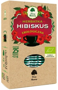 Чай Dary Natury Гібіскус 25 x 2.5 г (5902581617866)