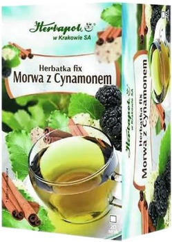 Чай Herbapol Fix Шелковица с корицей 20x2 г (5903850009474)