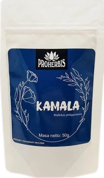Диетическая добавка против паразитов Proherbis Kamala 50 г (5902687152056)